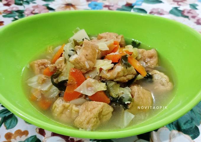 Resep Sop Tahu Oleh Opik_cookingdiary - Cookpad