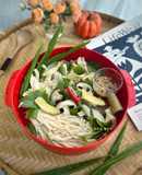 Nấm Hấp Lá Gừng Chay