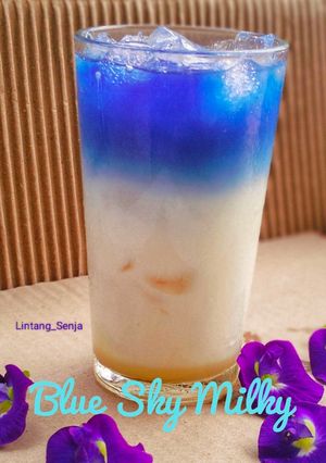 Foto resep Blue Sky Milky