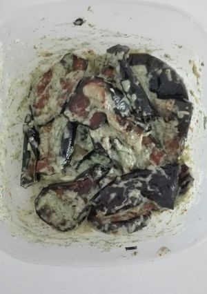 Φωτογραφία της συνταγής Μελιτζάνες με σος σκόρδου