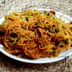 Vegetarian vermicelli A picture of Vegetarian vermicelli.