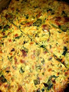 Zöldséges lepény 🥕🌿 recept fotója