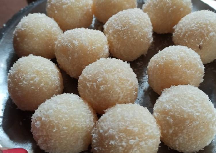 How to Prepare Any-night-of-the-week Coconut ladoo