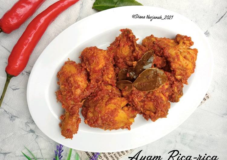 Bagaimana Membuat Ayam rica - rica Anti Gagal