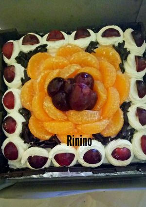 Foto resep Black forest panggang lembut nyoklat