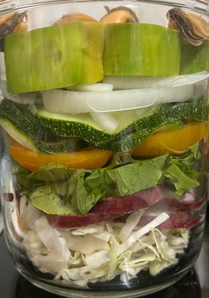 Hình của món Salad bơ vẹm.