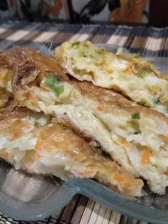 Foto resep Telur Dadar Sayuran