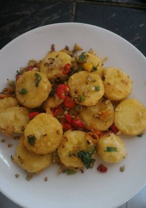 Foto resep Tofu Cabe Garam