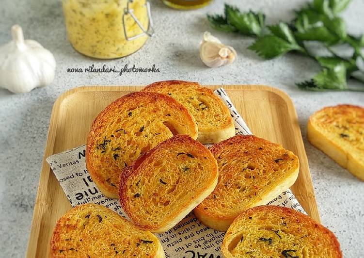Cara Menyiapkan Garlic Bread Untuk Pemula!
