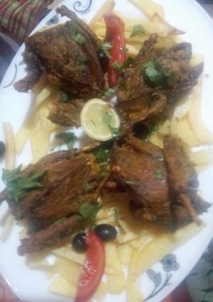 صورة لوصفة حمام محشي 🦅 محمر في الفرن بطريقة فاخرة