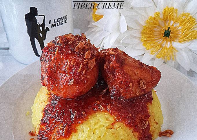 Nasi Kuning Banjar Fiber Creme