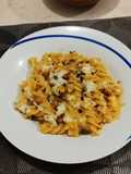 🍅Pasta con champiñones y crema de jitomate 🍅