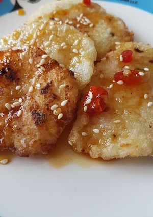 Foto resep Cireng nasi niqmat w/ cocolan bumbu rujak
