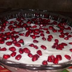 A picture of CHICK PEA FAT'TE SALAD.