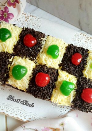Foto resep Eggless Chocolate Cake (no mixer)