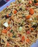 Sautéed spaghetti