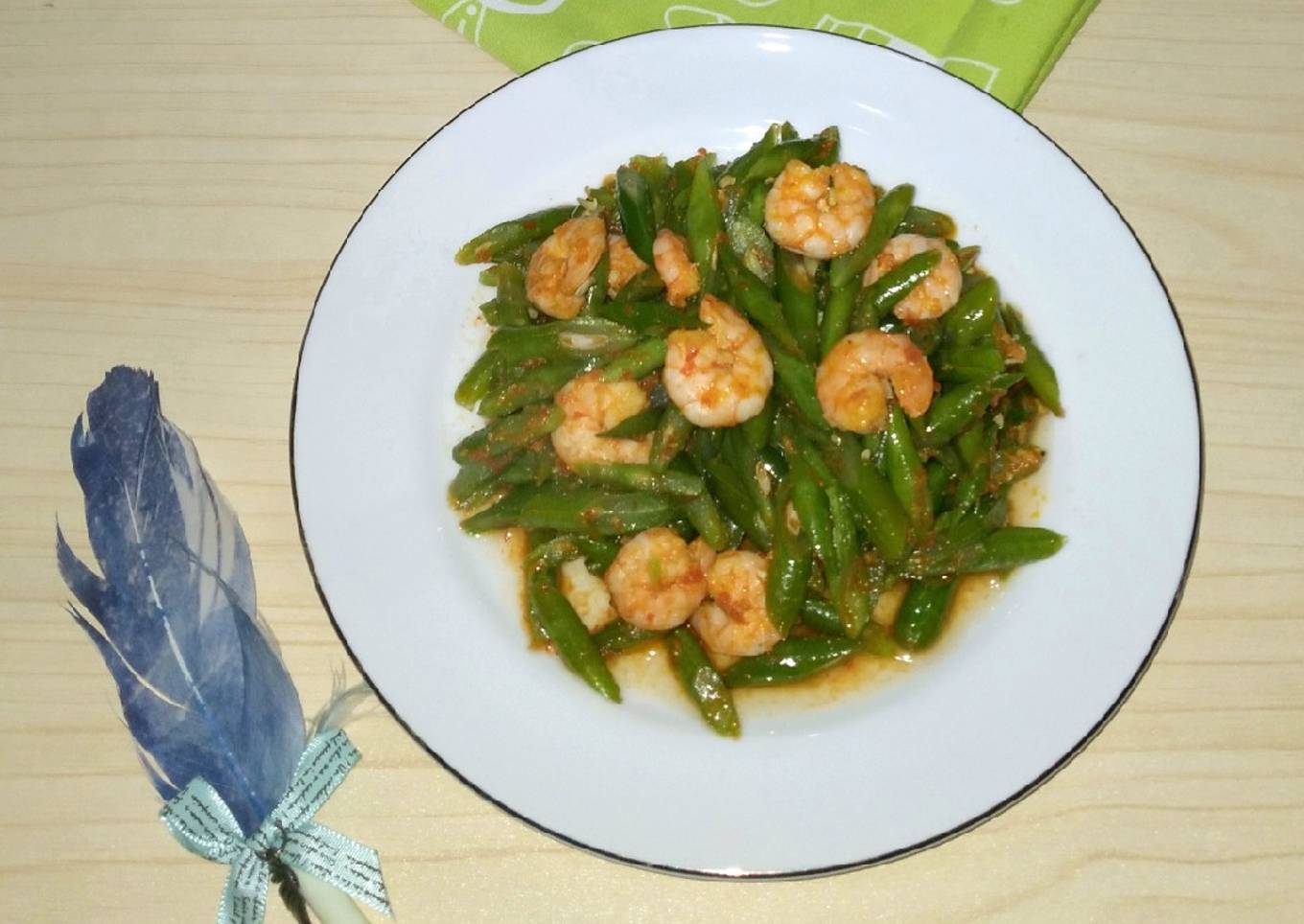 Oseng Buncis dan Udang