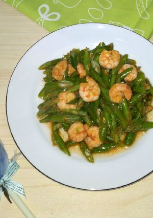 Foto resep Oseng Buncis dan Udang