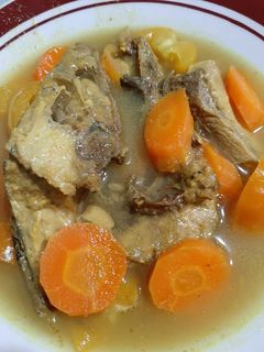 Foto resep Sop kuning Kepala Ikan Tuna