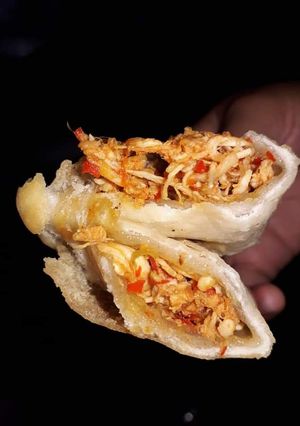 Foto resep Cireng mercon ayam suwir