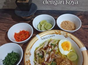 Foto resep Soto Ayam Lamongan dengan Koya