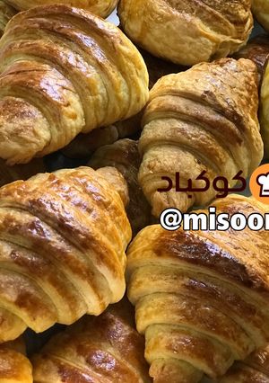 صورة لوصفة كرواسون بالزبدة 🥐