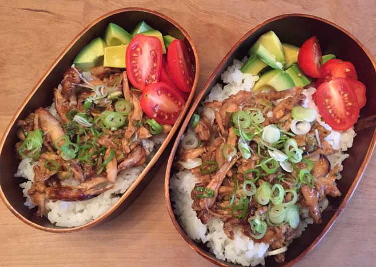 Simple Way to Make Speedy Shredded Chicken wings Lunch box