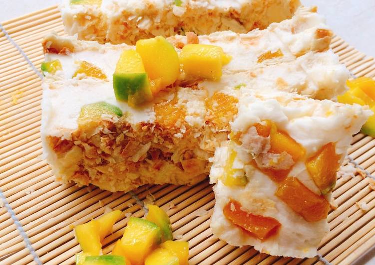 Cara Memasak Mango float yang Renyah