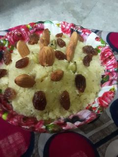 সুজির হালুয়া।(soojir halua recipi in bengali) রেসিপির প্রধান ছবি