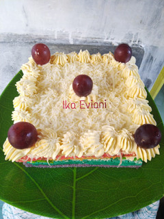 Foto resep Rainbow Cake Kukus