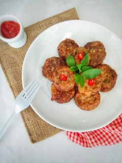 Foto resep Perkedel Tahu Terong