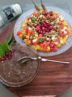 દાડમ-ફુદીના ની ચટણી (Dadam-Pudina Ni Chutney Recipe in Gujarati) રેસીપી મુખ્ય ફોટો