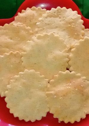 Una foto de Galletas semoladas en la air-fryer 🍪🔁