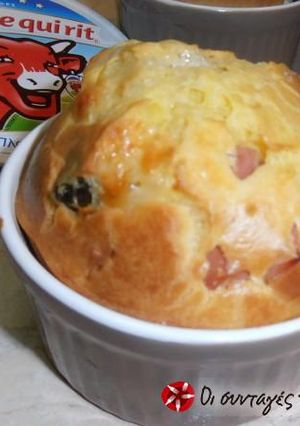 Φωτογραφία της συνταγής Αλμυρά muffins με ζαμπόν, μοτσαρέλα (και όχι μόνο)