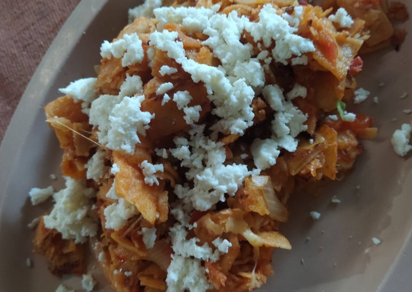 Chilaquiles a mi gusto