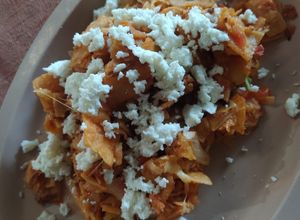 Una foto de Chilaquiles a mi gusto