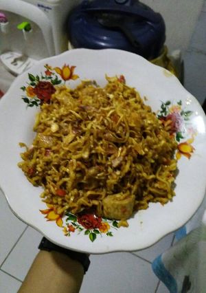 Foto resep Mie goreng otak"