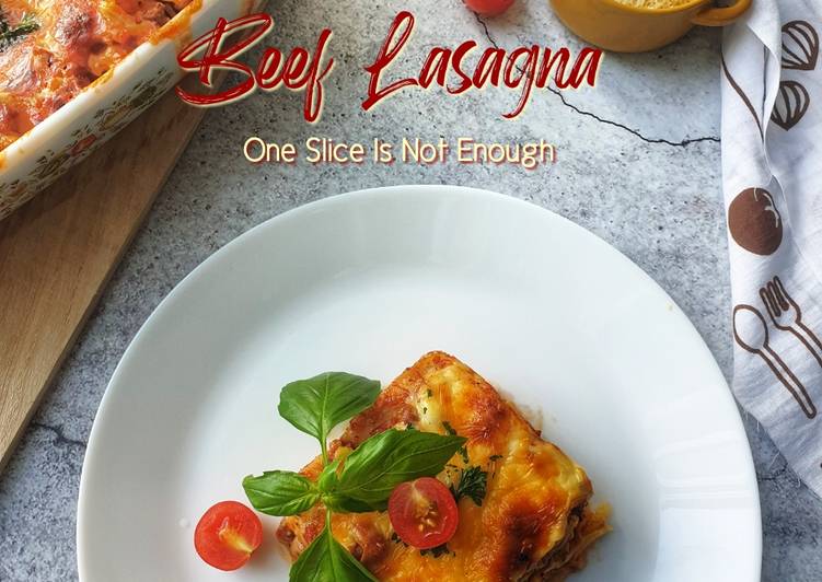 Resepi Beef Lasagna#DaporAzahZara yang Bergizi