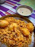 Easy Egg Biryani