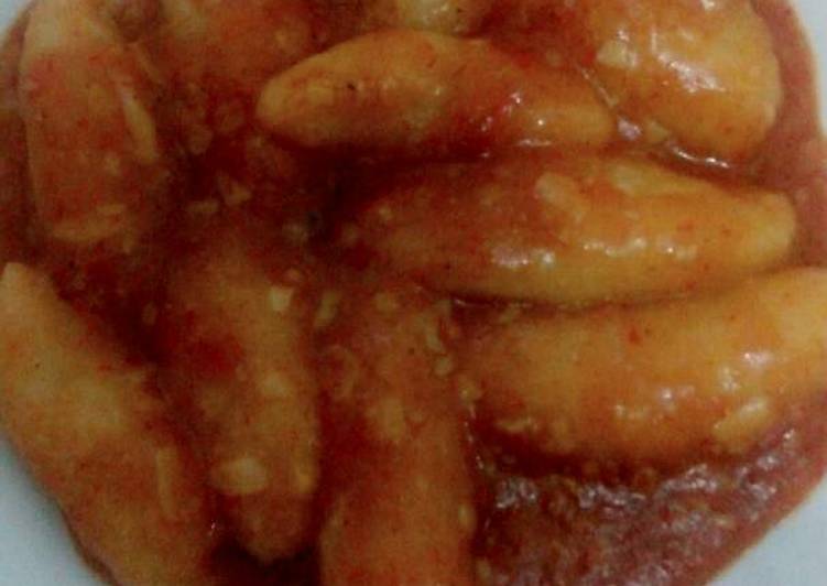 Tteokbokki krimmi tepung beras dan terigu