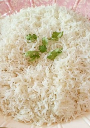 A picture of Boiled rice.
