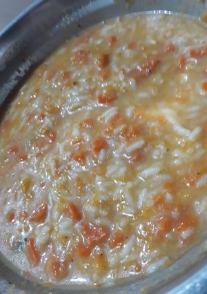 Una foto de Sopa arroz