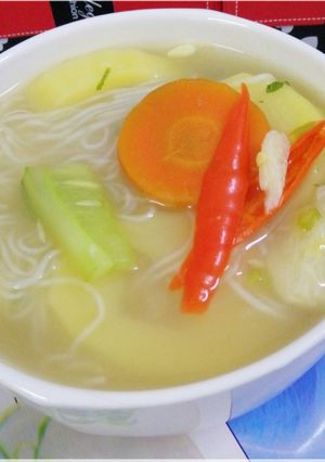 Gambar 🥔Sup Kentang 🥒& Suhun 🥕