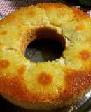 Torta invertida de Piña