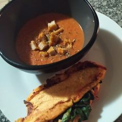 A picture of Quick Spicy Tomato Soup.