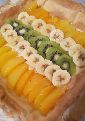 Una foto de Tarta de frutas