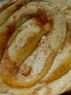 A picture of Hummus my way.