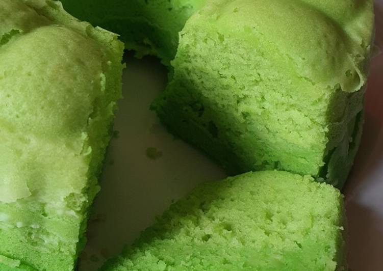 {Cara Membuat Bolu Pandan Kukus yang Renyah