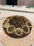 Sacher lemon cake