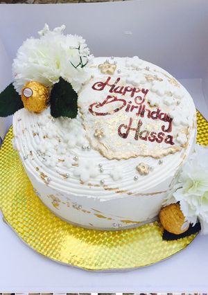 A picture of Vanilla cake.